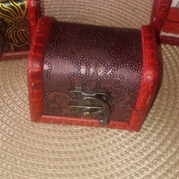 3 wooden jewelry boxes‎ - Picture 5 of 5